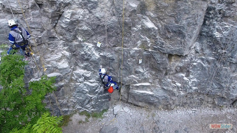 Abseiling